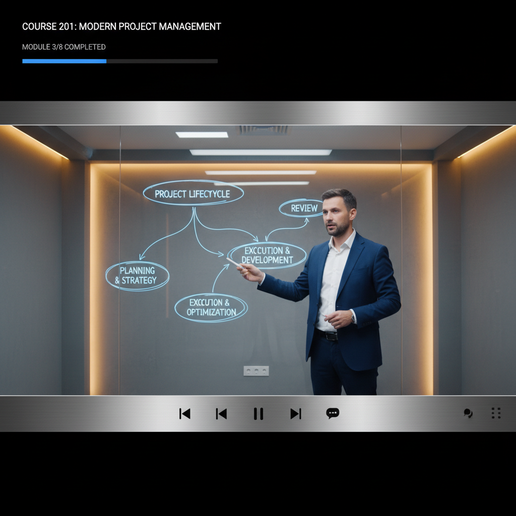 E-learning Video Maker — AI workflow template for video ads