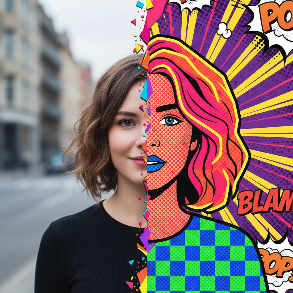 Wild Style Transfer — AI workflow template for social creatives